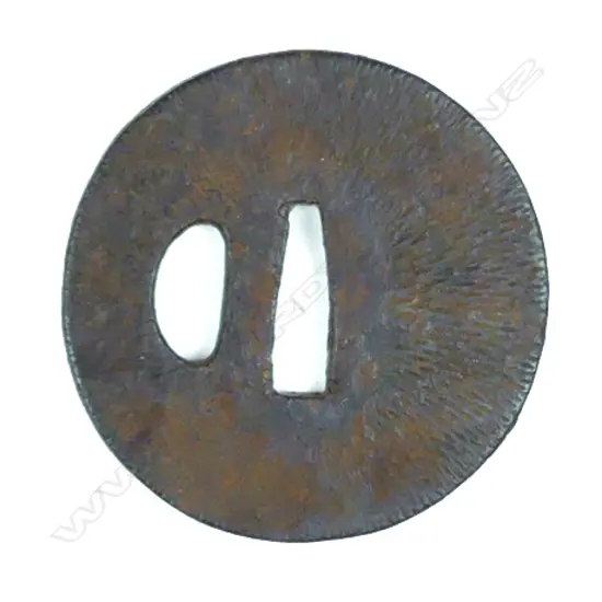 An old iron tsuba