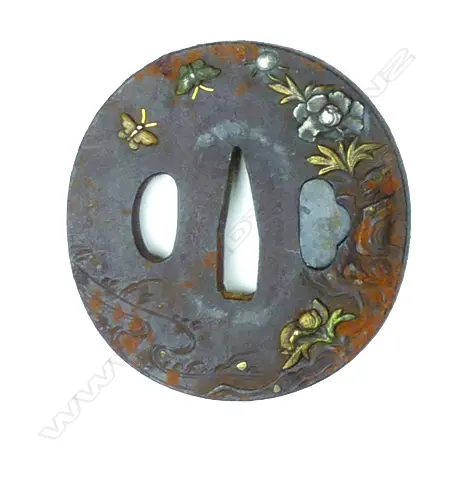 A late Edo tsuba Image 1++
