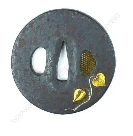 A late Edo tsuba Image 1++