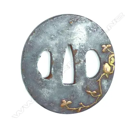 An old iron tsuba Image 1++
