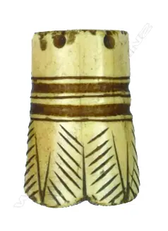 BONE NETSUKE (CICADA SHAPE) Image 1++