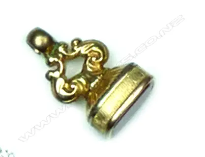 A 19thC rolled gold seal Image 1++