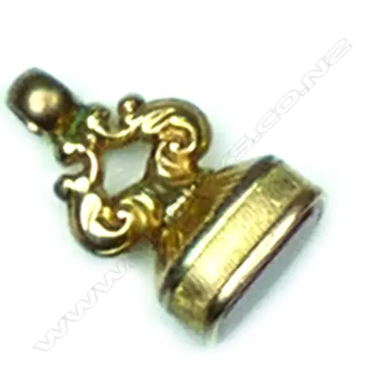 A 19thC rolled gold seal