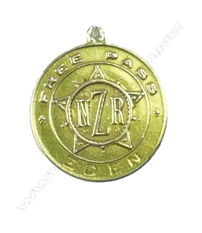 A gold NZR Free Pass for Eden electorate Member of Parliament Image 1++