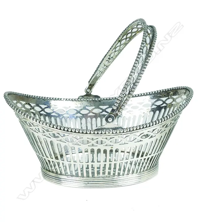 A Dutch silver bonbon basket Image 1++