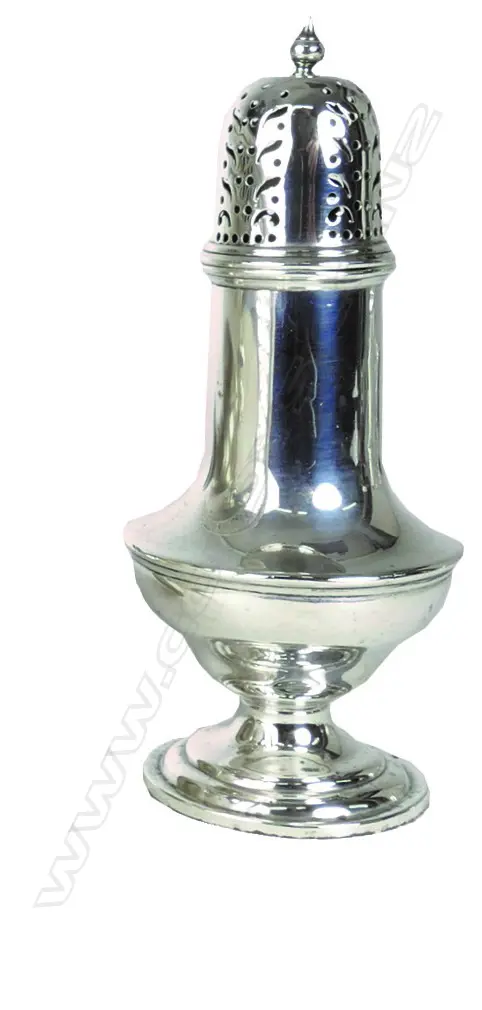 A silver caster shaker Image 1++