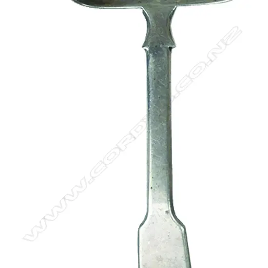 A George III silver small sifter spoon