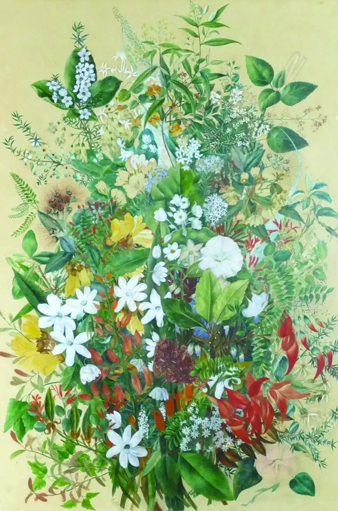 Edith Fenton M.B.E.(1862-1936)  'Native Flowers of New Zealand' Image 1++