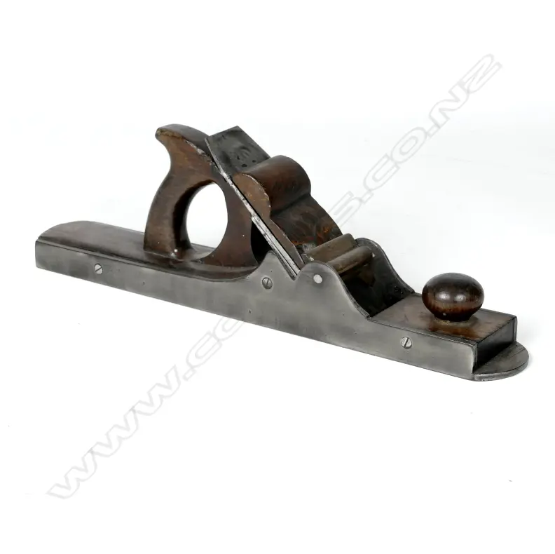 A craftsman made 16" mahogany infill joining plane Image 1++