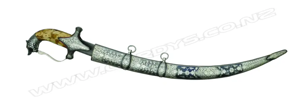 An Indian Damascene Tulwar Image 1++