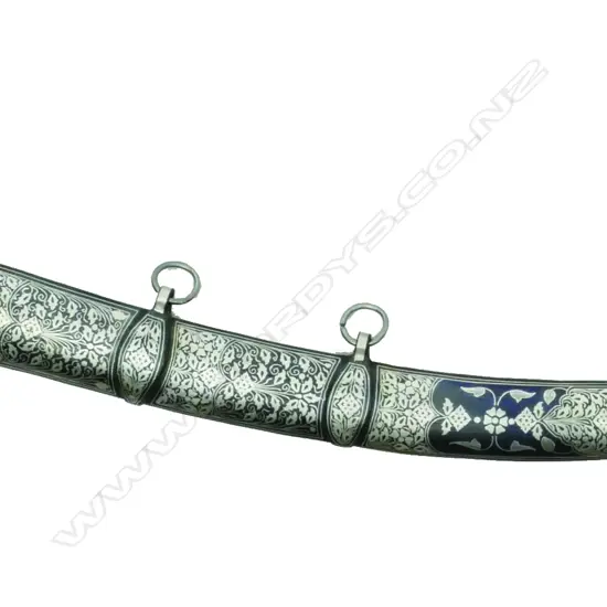 An Indian Damascene Tulwar