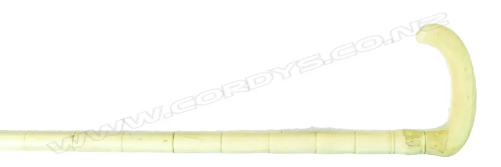 An old ivory section walking stick Image 1++