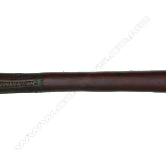 A 19thC Fijian ula drisia throwing club