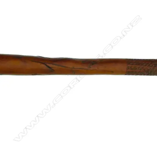 A 19thC Fijian ula tavatava throwing club