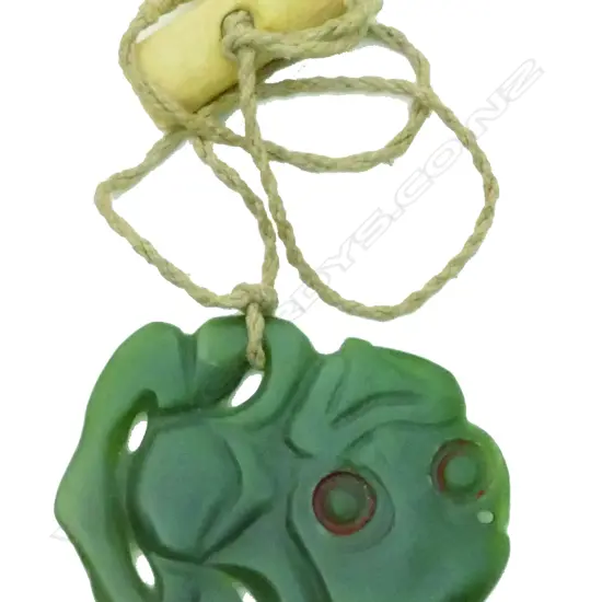An inunga pounamu hei tiki