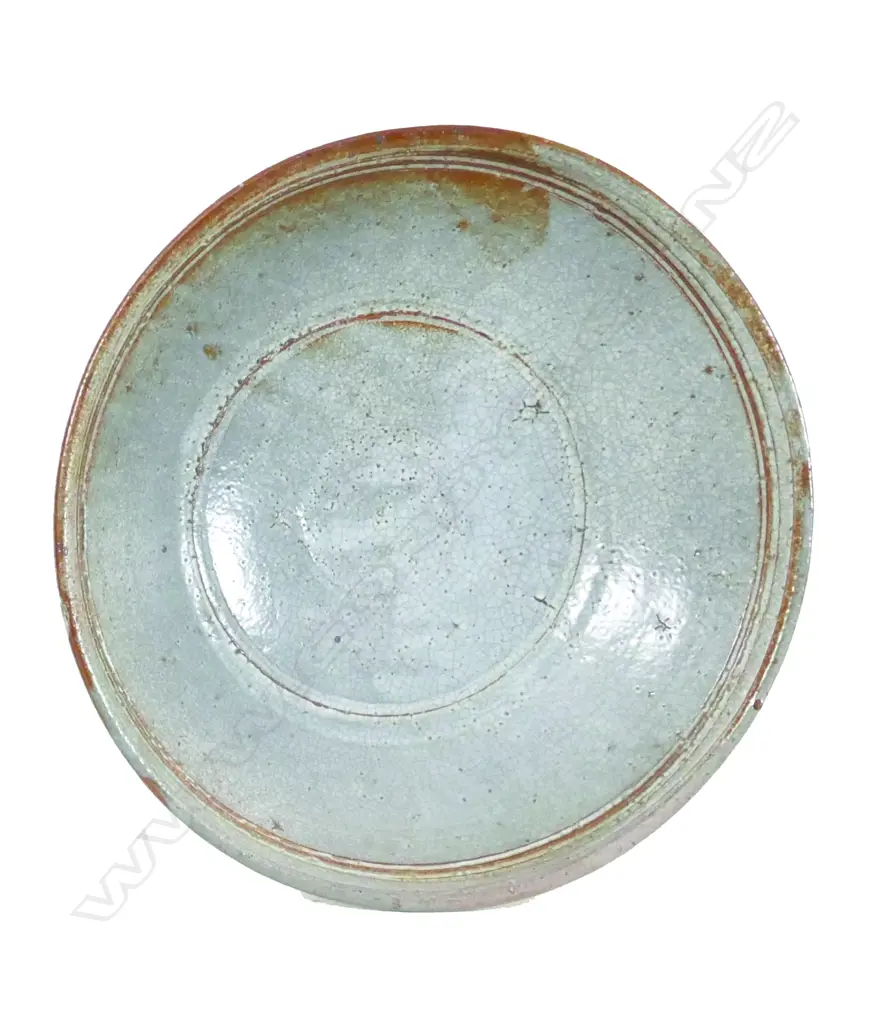 A Len Castle large shino glazed bowl Image 1++