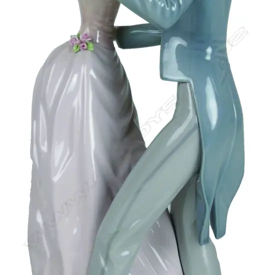 A Lladro figure group