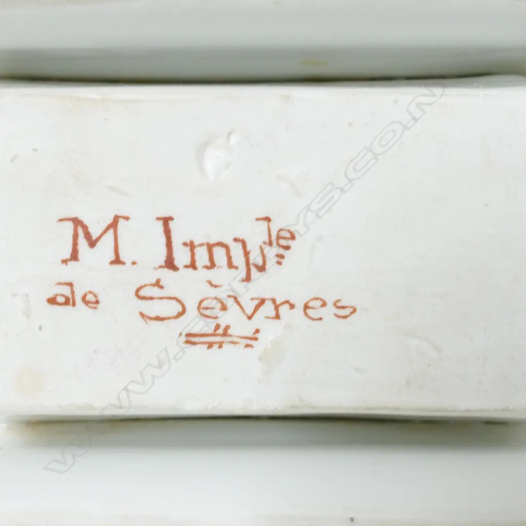 A 19thC French Sèvres ink stand Image 1++
