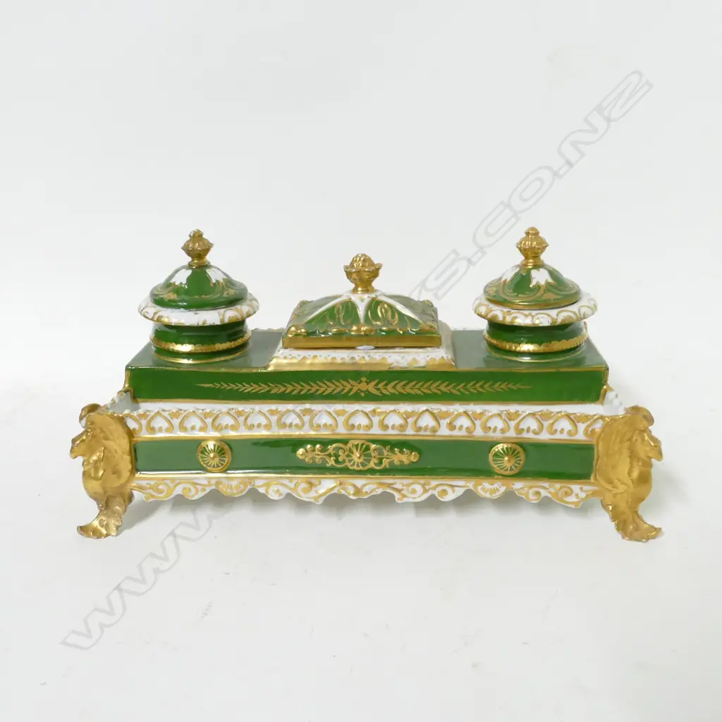 A 19thC French Sèvres ink stand Image 1++