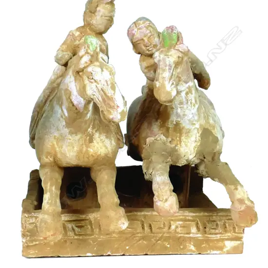 An archaic earthenware pottery figure