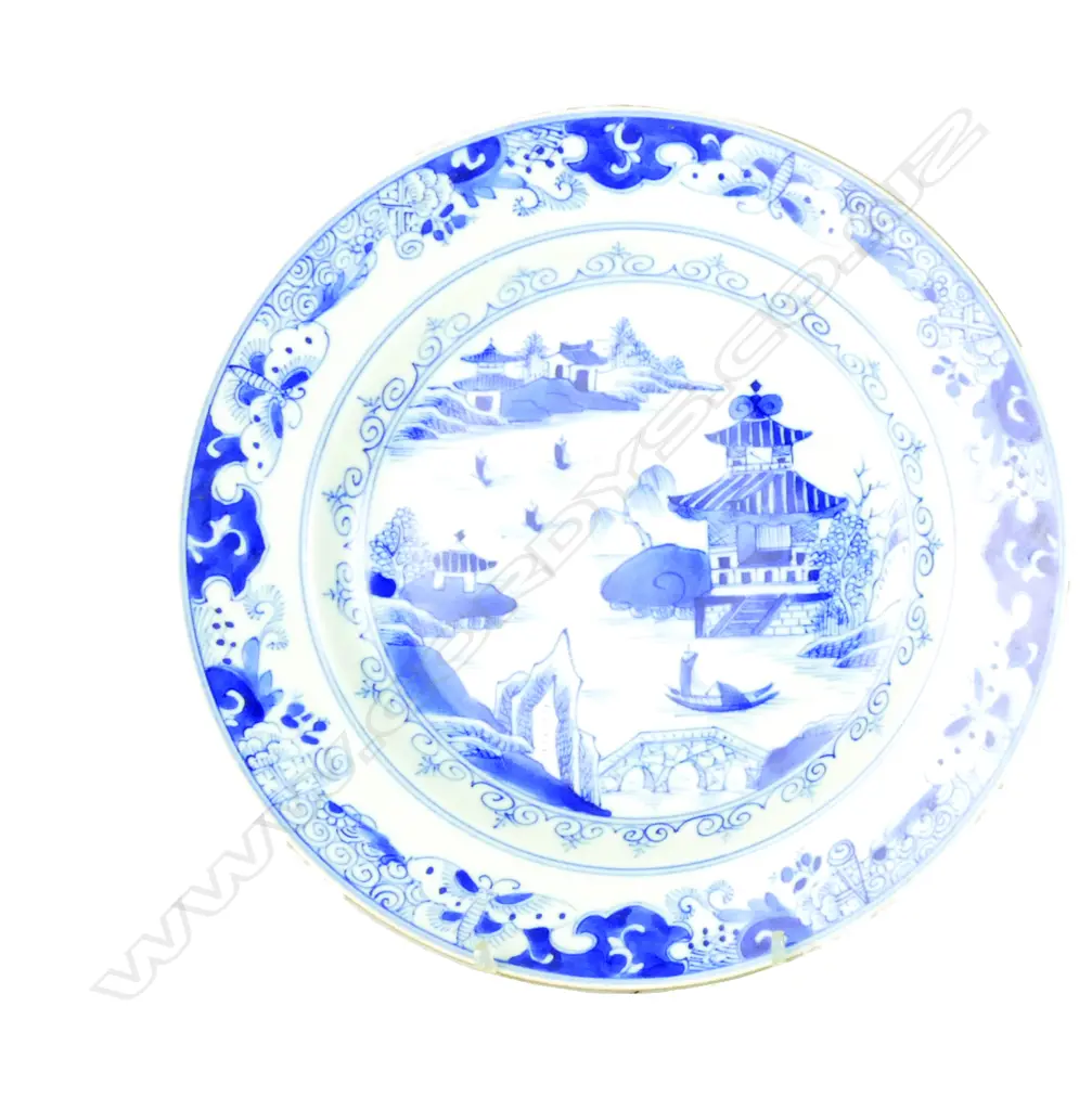 A Chinese Exportware plate Image 1++