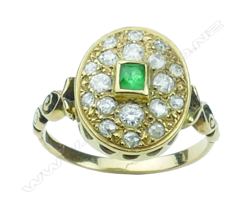 An 18ct. yellow gold Image 1++