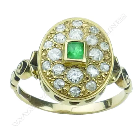 An 18ct. yellow gold