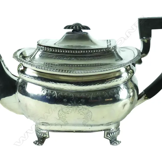 A George III Irish silver teapot