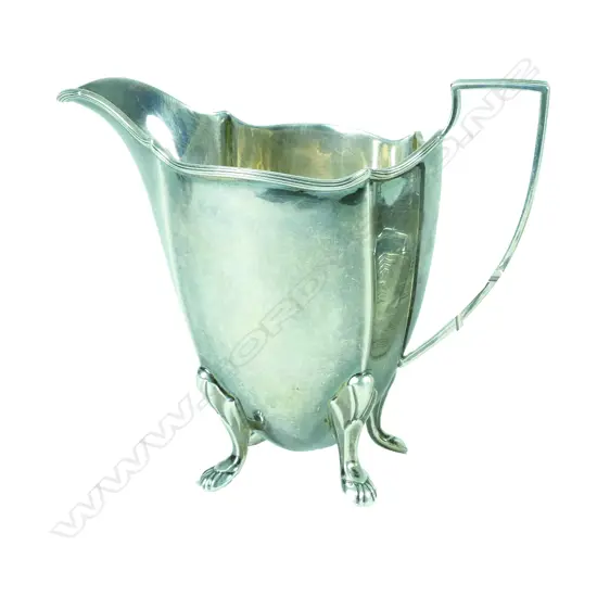 A Georgian Revival cream jug