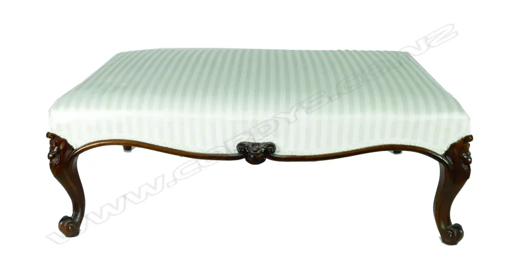 A 19thC French ottoman Image 1++