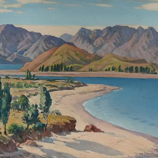 W. Basil Honour (1897-1988) 'Lake Wanaka'
