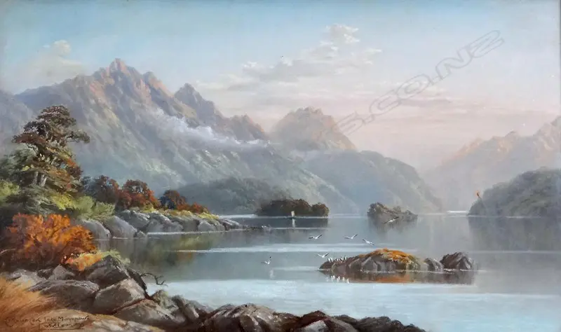 Laurence William Wilson (1850-1912) 'Circular Cove Image 1++