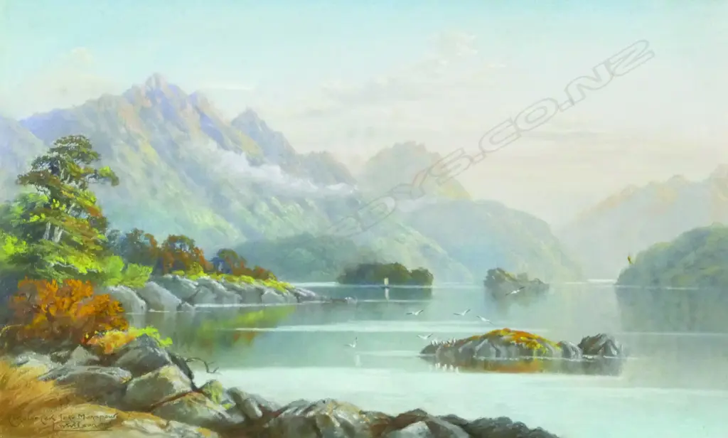 Laurence William Wilson (1850-1912) 'Circular Cove Image 1++