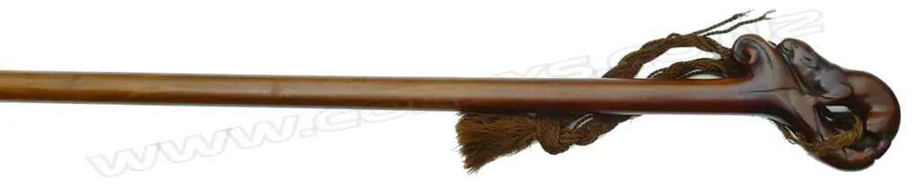 A fine pear wood walking cane Image 1++