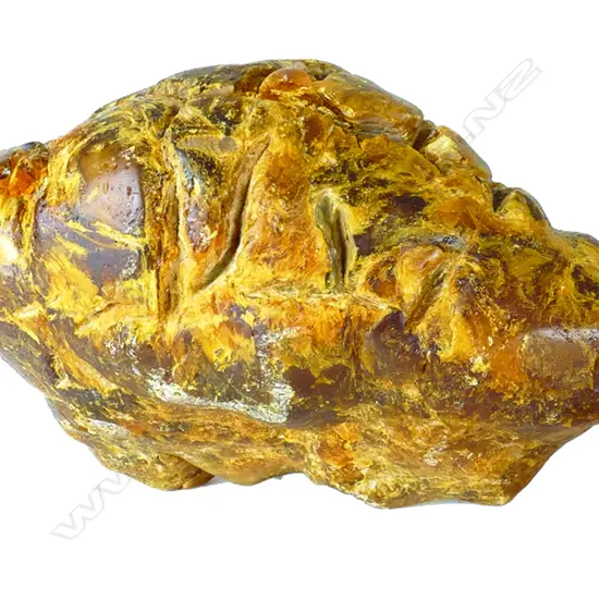 A kauri gum boulder