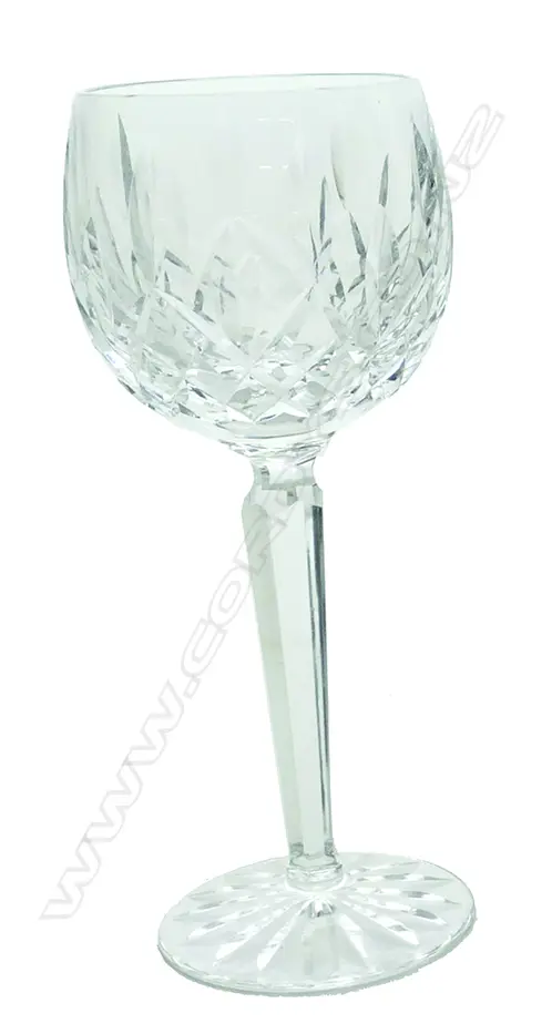 Six Waterford crystal wine goblets Image 1++