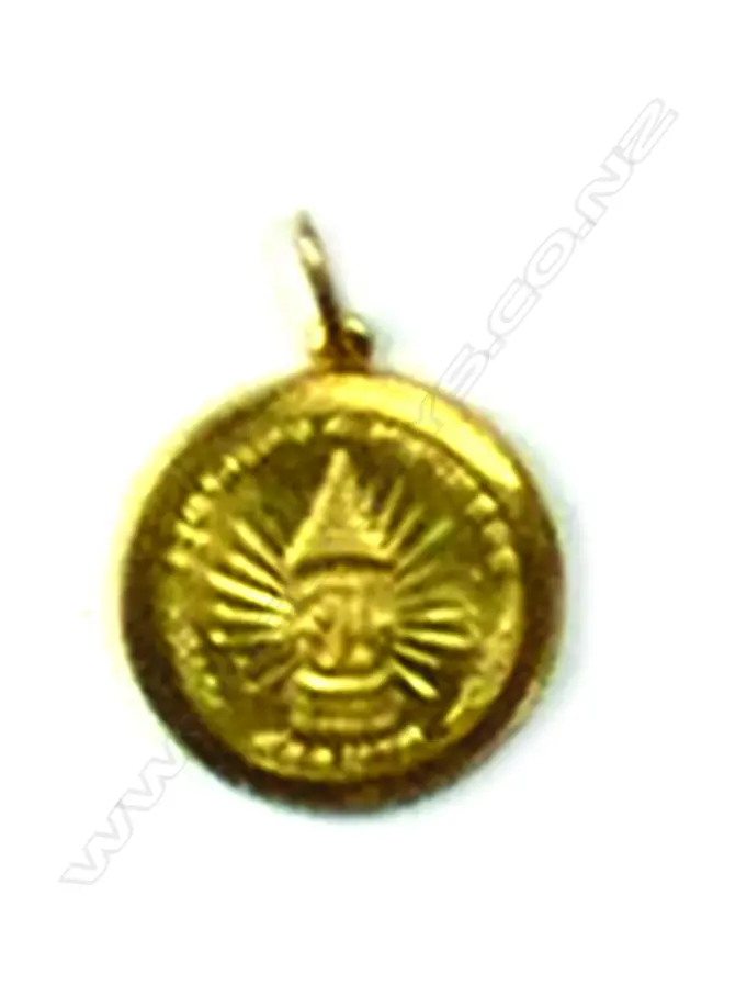 A 1971 Thailand 400 baht gold coin Image 1++
