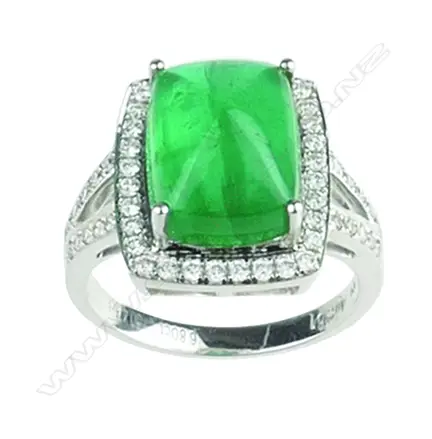 A modern lady's 18ct. white gold Image 1++