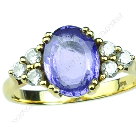 An 18ct gold