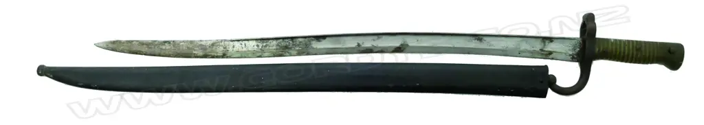 A French M1866 Yataghan sword bayonet Image 1++