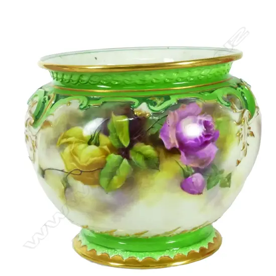 A Royal Worcester jardiniere