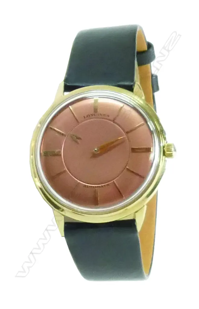 A c.1960s Longines solid 14ct. yellow gold mystery dial gents' wristwatch Image 1++