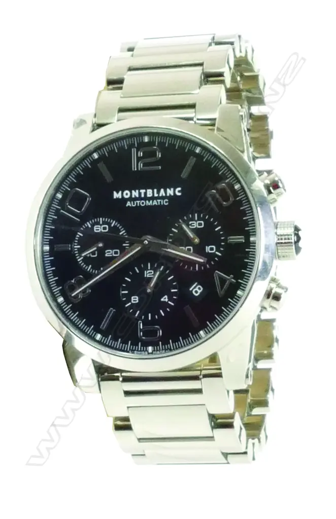 A Mont Blanc artelier prestige gent's Timewalker 7069 Chronograph wristwatch Image 1++