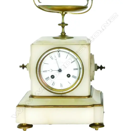 A 19thC French mantel clock
