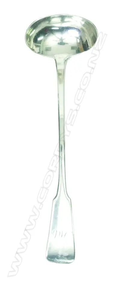 A rare provincial Scottish silver toddy ladle Image 1++