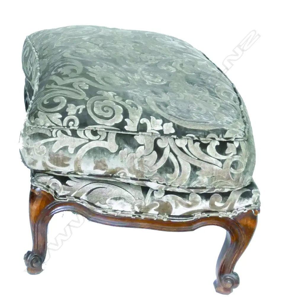 A pair of French style ottoman stools Image 1++