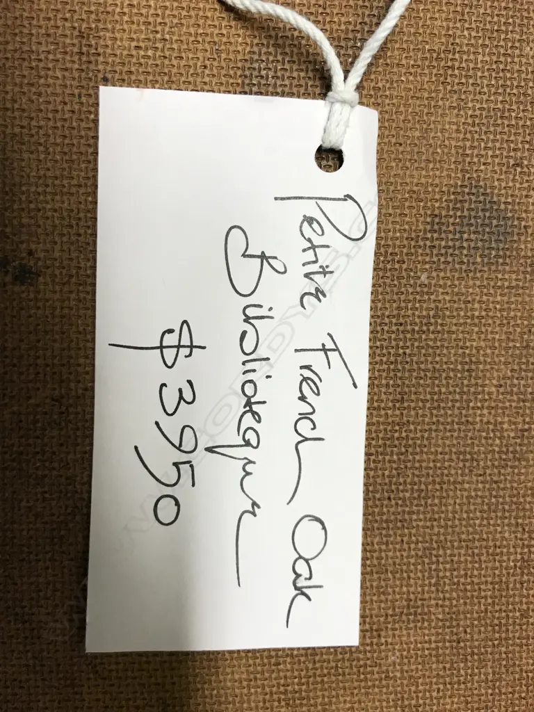 A French oak carved petite bibliotheque Image 1++