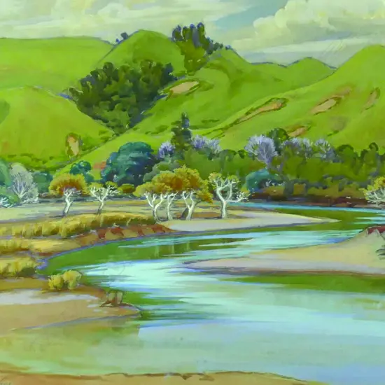 Kathleen Airini Vane (1891-1965) 'Sandy Bay