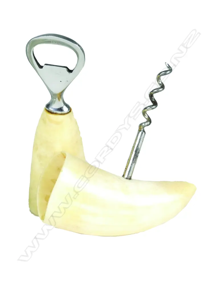 A pair of sperm whale tooth bar implements Image 1++