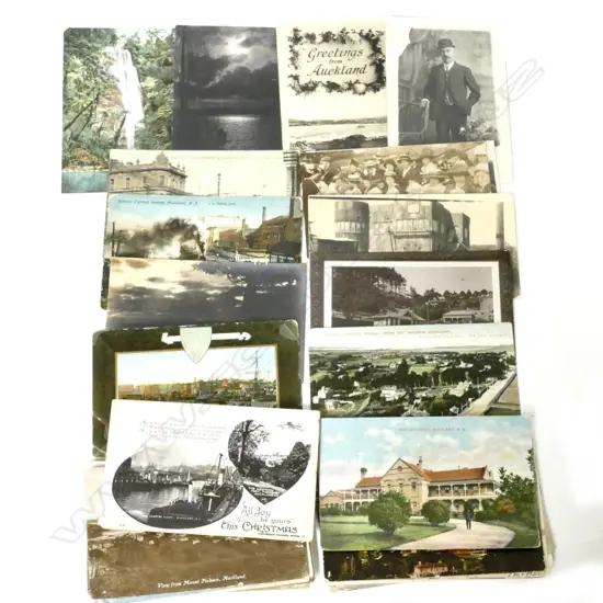 A collection of early 20thC New Zealand postcards